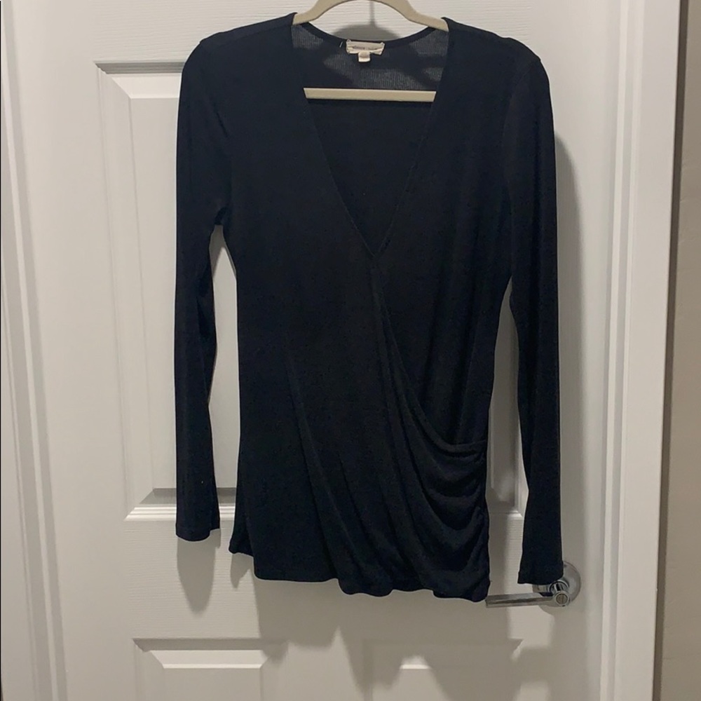 Anthropologie wrap top